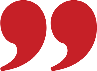 quote symbol red